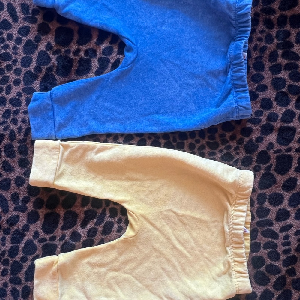 Cat & Jack Blue and Yellow Kids Bottoms